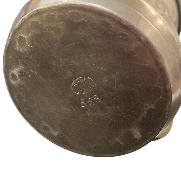 Vintage Italian Pewter Mug Ornate B88 Mark Baroque Style Tankard - Picture 7 of 11